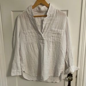 Lou & Grey Poplin Top